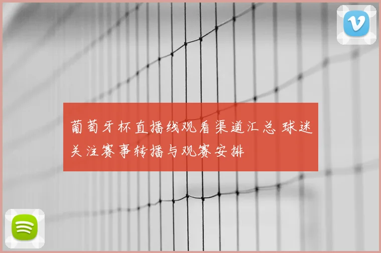 葡萄牙杯直播线观看渠道汇总 球迷关注赛事转播与观赛安排